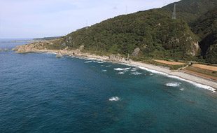 佐渡の風景の写真