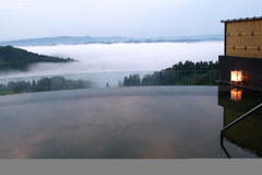 まつだい芝峠温泉　雲海-写真1