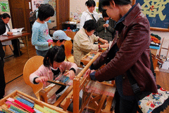 機織り体験-写真1