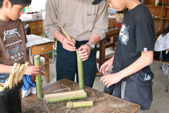 水鉄砲作り-写真1