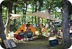 画像：キャンプ