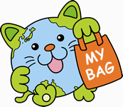 新潟県レジ袋削減県民運動マスコットキャラクターエコニャンの画像