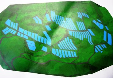 尾神地区の計画鳥瞰図の画像
