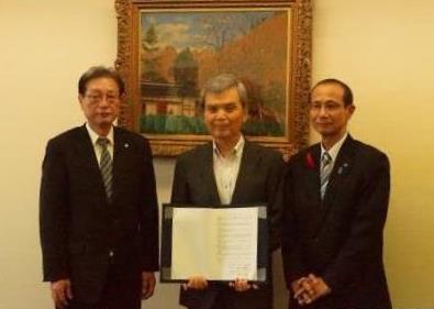 ヤマト特殊鋼株式会社と県営東部産業団地への進出協定等を締結しましたの画像