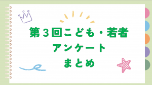 第3回アンケート　トップ画像