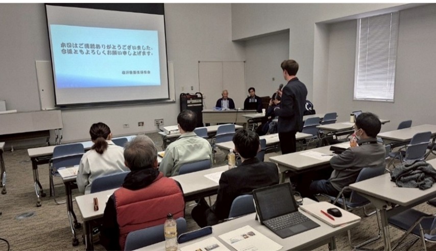 塩沢歌舞伎勉強会の様子
