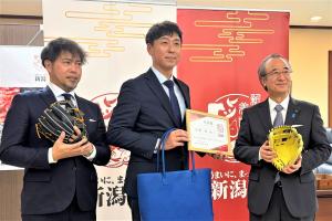 表敬訪問（知事室）の画像