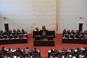 令和8年2月定例会開会の様子