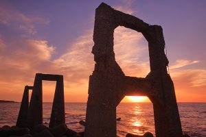 入選「大間港の夕暮れ」の画像
