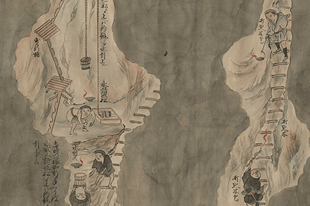  Water was drained manually in narrow tunnels where suisho-rin could not be installedの画像