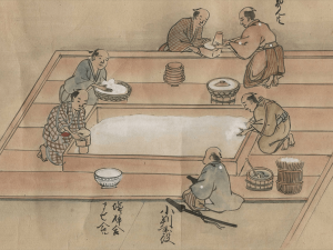 Mix the finely crushed alloy with salt and stiffen it into a cylindrical shapeの画像