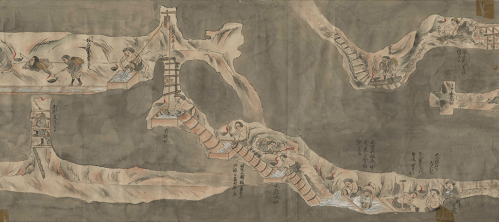 Sado Gold and Silver Mines in Picture Scrollsの画像