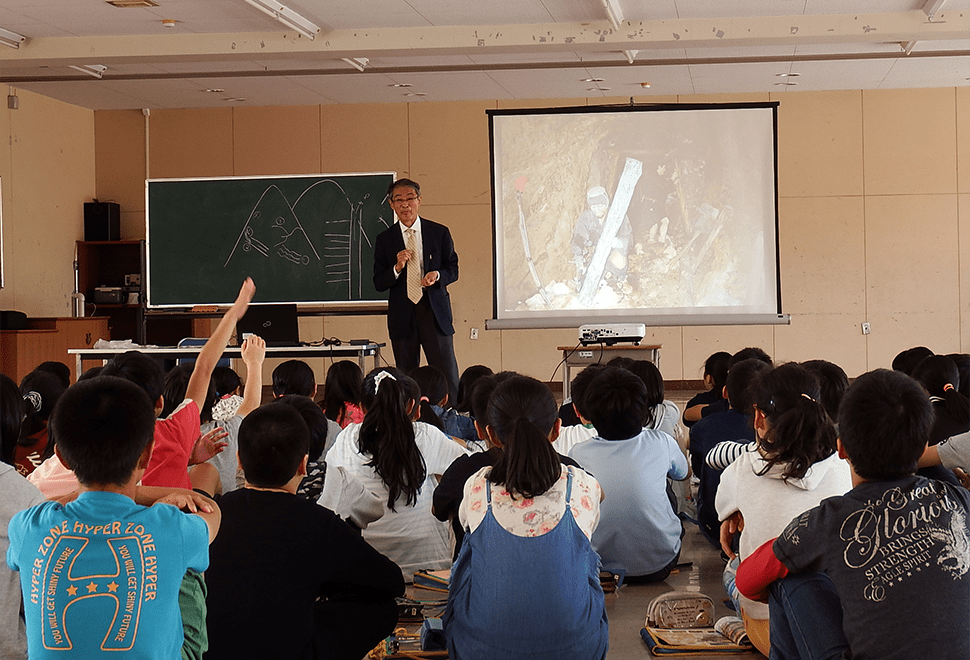 出前授業（小・中学生向け）の画像
