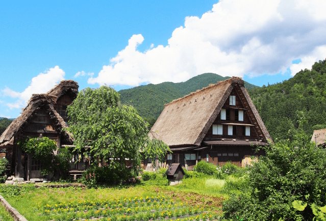 白川郷・五箇山の合掌造り集落の画像