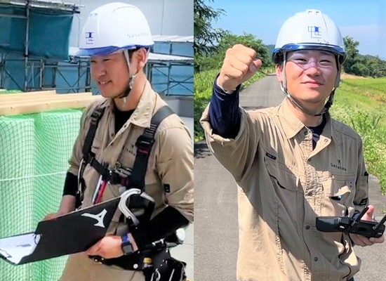 笹原建設担当者の写真