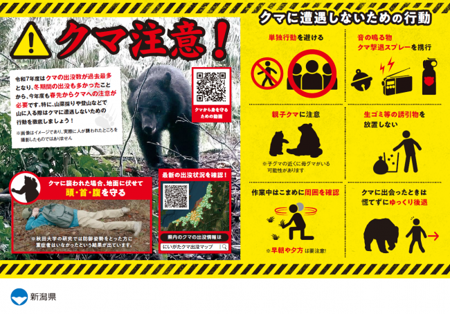 クマ注意
