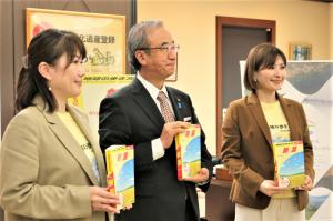表敬訪問（知事室）の画像