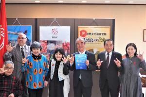 表敬訪問（知事室）の画像