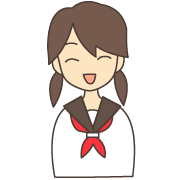 イラスト（女子生徒）