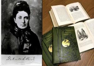 イザベラ・バードと彼女の著書の写真