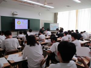 統計出前授業湯沢中学校