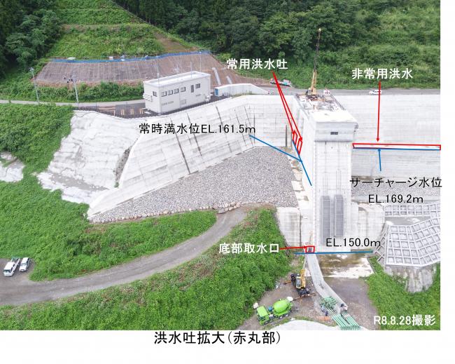 洪水吐上流