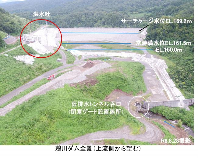 ダム全景