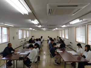 【事前説明の様子】