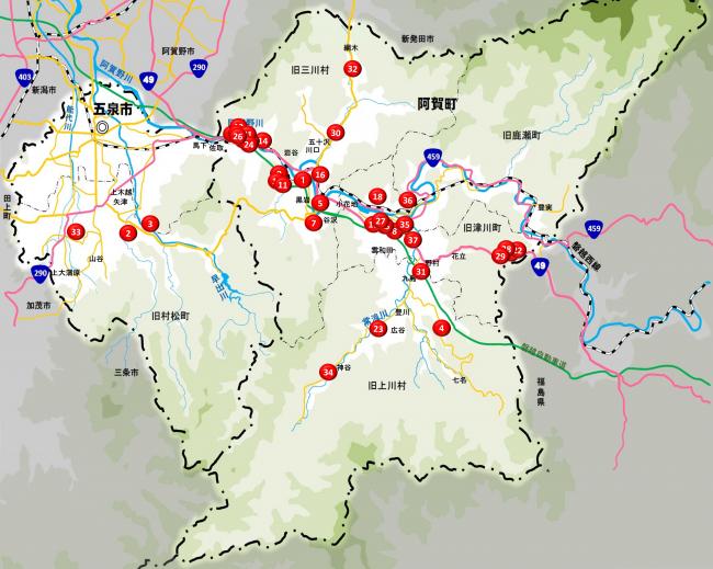 令和8年度クマ目撃位置図
