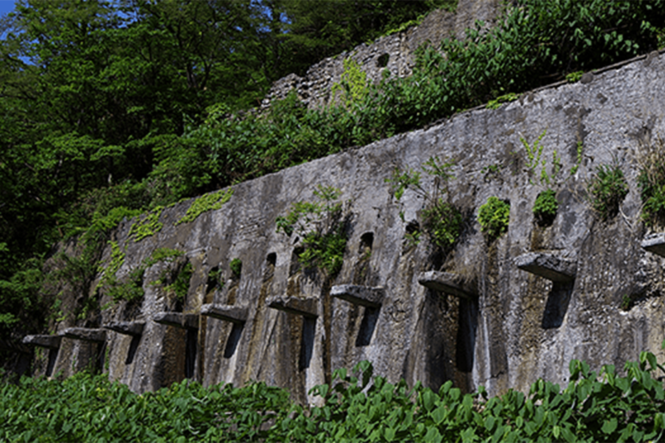 間ノ山搗鉱場の画像