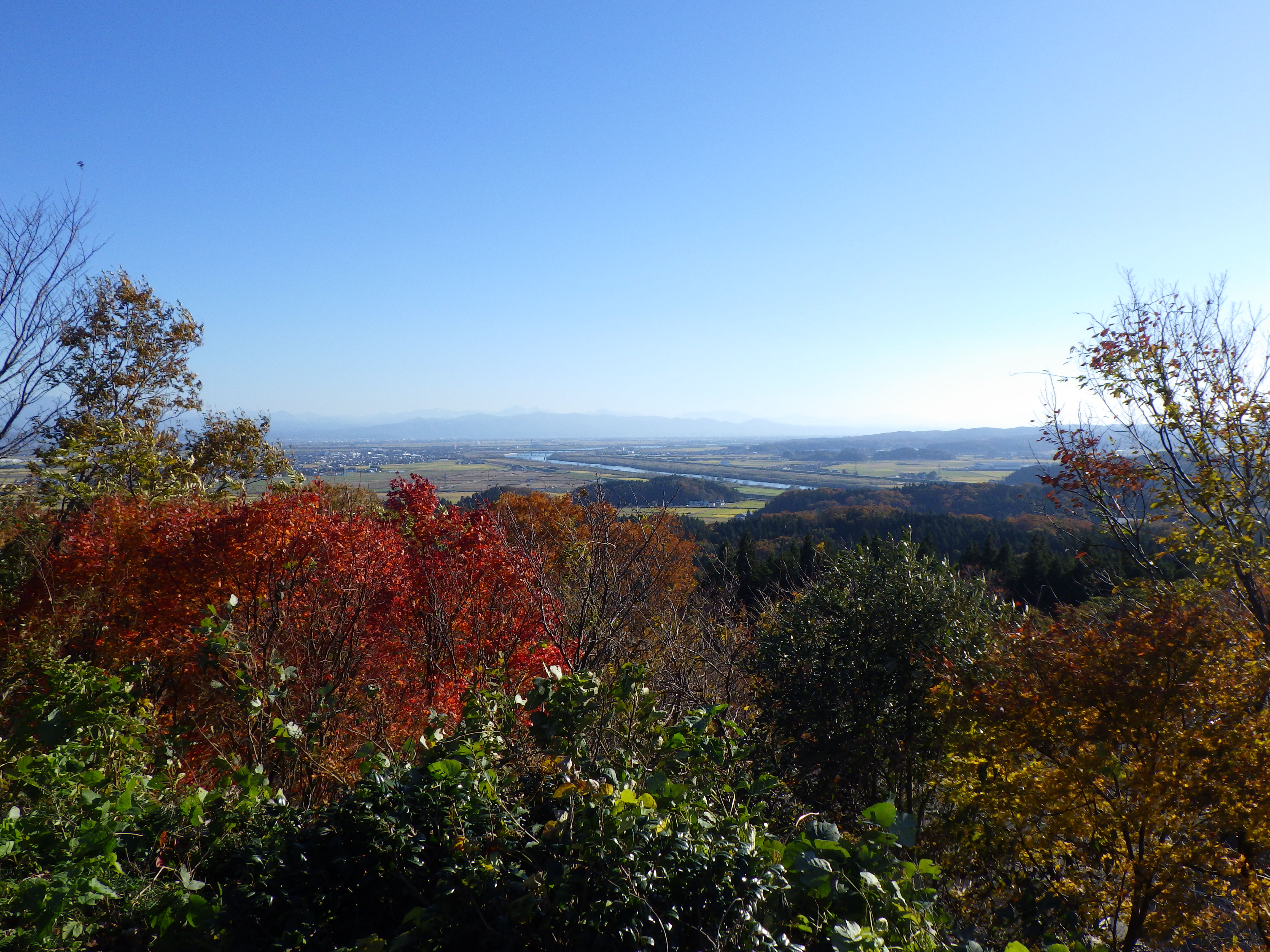 朝日山展望台（燕市）