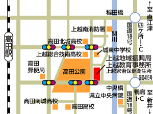 考査会場位置図