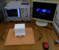 シールド効果計測器(伝送減衰率法, 3 GHz - 18 GHz)